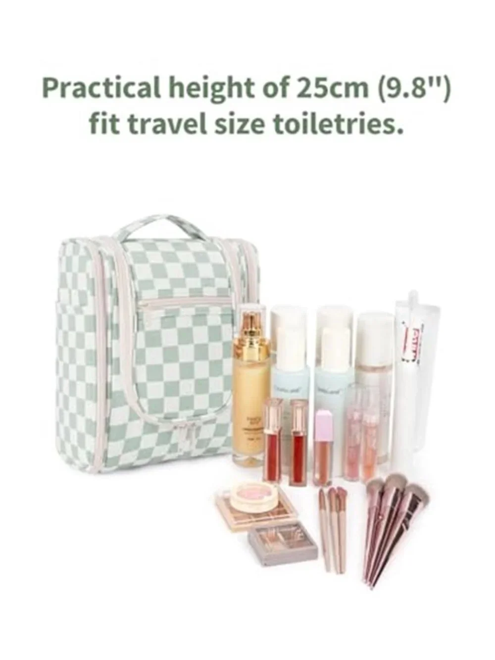 Hanging Toiletry Bag Travel Organizer Makeup Cosmetic Bag Water Resistant Case